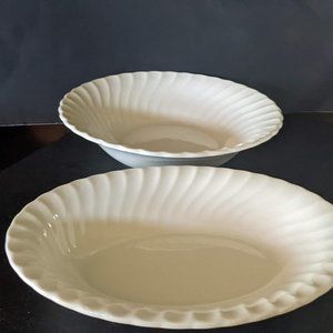 Sheffield China Bone White Bowls (2)
